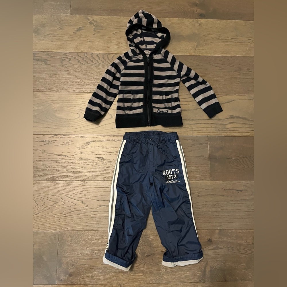 Roots boys outfit sz 3T EUC